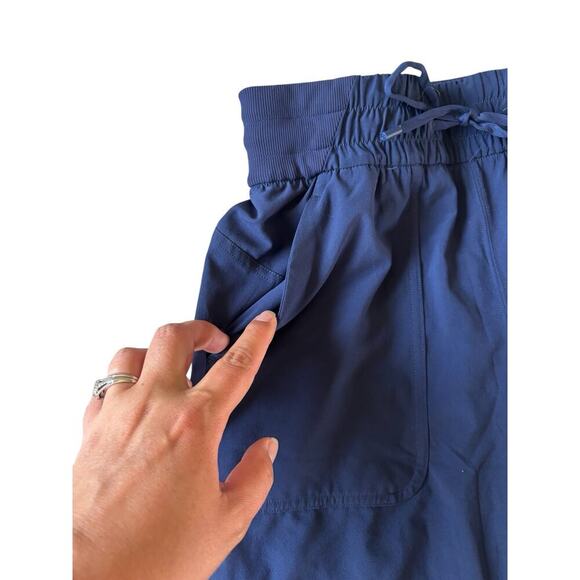 Lululemon Blue Drawstring Pants Size 4 |Adjustable Hem, Pockets |Relaxed Fit - Picture 3 of 8